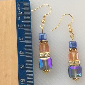 ✨ Earrings with gems and crystals ✨